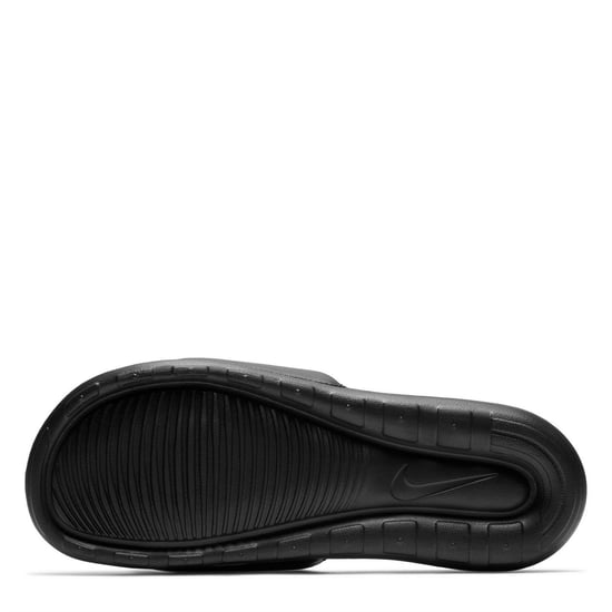 Men's Nike One Slides in Black/Metallic - Image 4