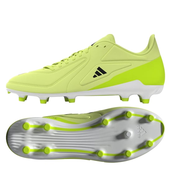 Men's adidas RS 15 Elite Soft Ground Rugby Boots in Hi-Res Yellow - Image 4