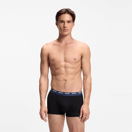 Men's Hugo Trnk Five Pack in Black - Image 4