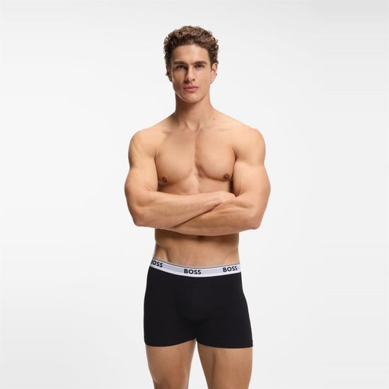 Men's Boss Boxerbr 3p Powe in Black - Image 5