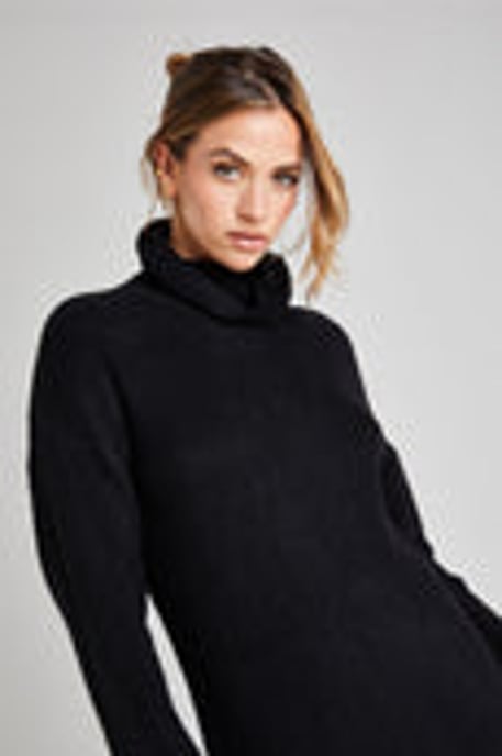 MAXI ROLL NECK DRESS - Image 3