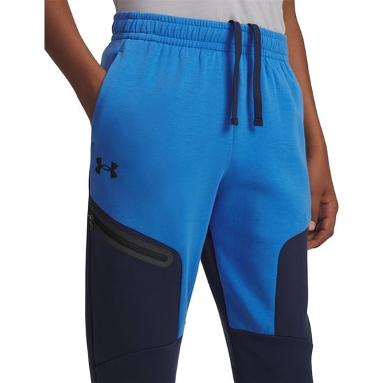 Boys Under Armour B Unstoppable Flj in Blue - Image 5