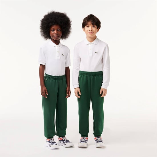Boys Lacoste Ppng Shl Jogger in Green 132 - Image 2