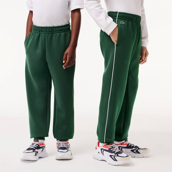 Boys Lacoste Ppng Shl Jogger in Green 132 - Image 4