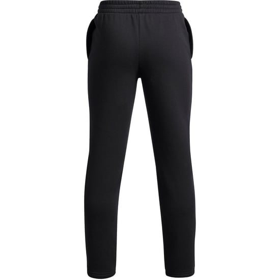 Boys Under Armour Rival Closed Hem Fleece Jogger in Black - Image 2