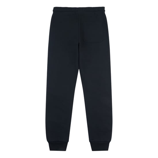 Boys Lyle and Scott Logo Jogger Sweatpants Regular Fit in Black - Image 2