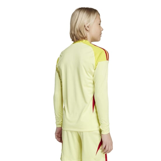 Boys adidas GoalKeepers shirt 2025 2026 in Yellow/Red - Image 6