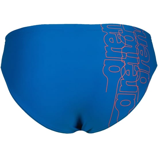 Boys Arena Graphic Swim Briefs in Blue China - Image 3