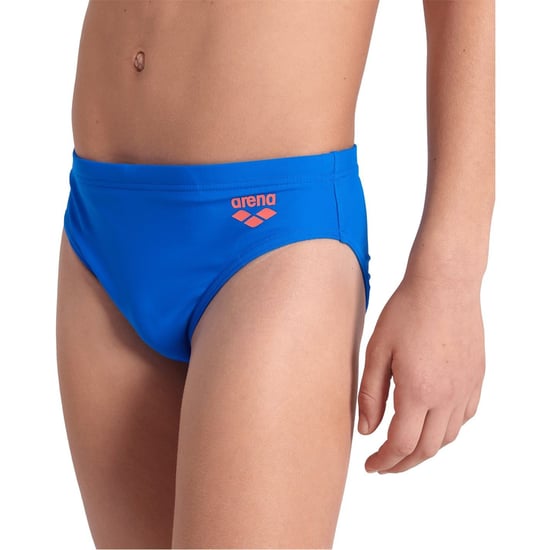 Boys Arena Graphic Swim Briefs in Blue China - Image 5