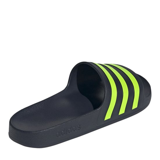 Boys adidas Aqua Sliders Unisex Kids in Legink/Luclem - Image 4