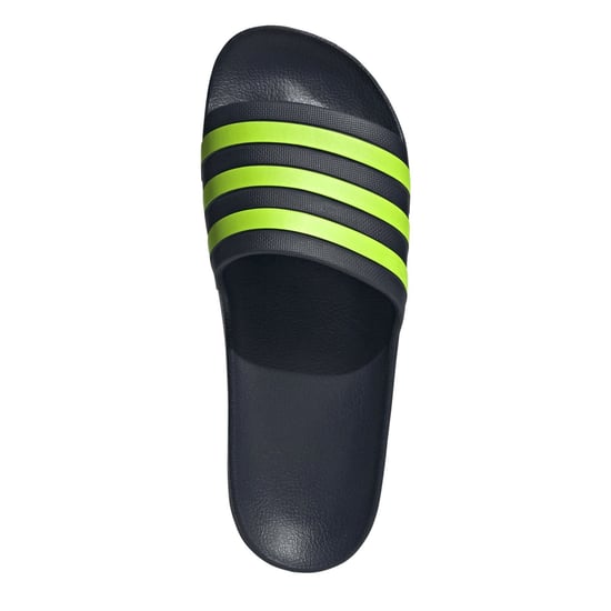 Boys adidas Aqua Sliders Unisex Kids in Legink/Luclem - Image 5