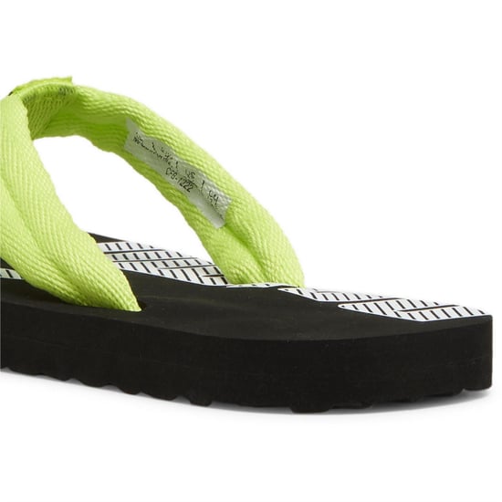 Boys Puma Epic Flip V2 Ps Sliders Unisex Kids in Lim Pow-Blk-Wht - Image 5
