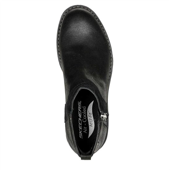 Skechers Womens/Ladies Suede Arch Fit Ankle Boots (Black) - Image 3