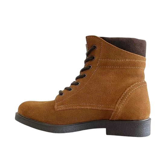 Firetrap Dames Mystic Leren Enkellaarsjes (Tan) - Image 3