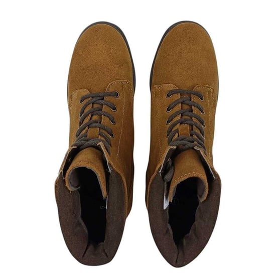 Firetrap Dames Mystic Leren Enkellaarsjes (Tan) - Image 4