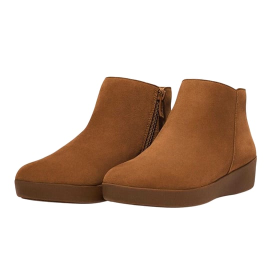 FitFlop Dames/Dames Sumi Suède Enkellaarsjes (Tan) - Image 4
