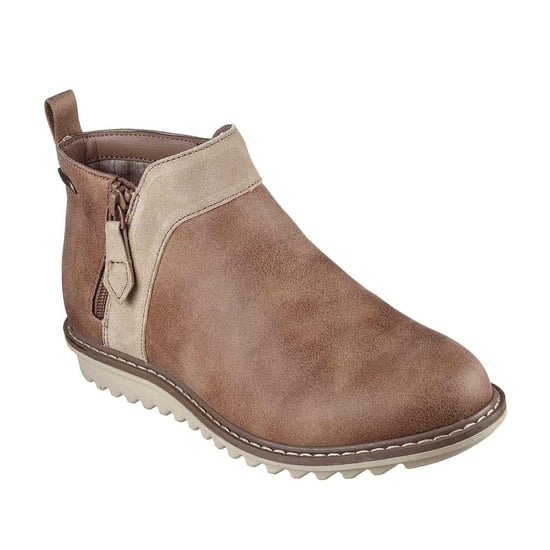 Skechers Womens/Ladies Suede Arch Fit Ankle Boots (Mushroom) - Image 4