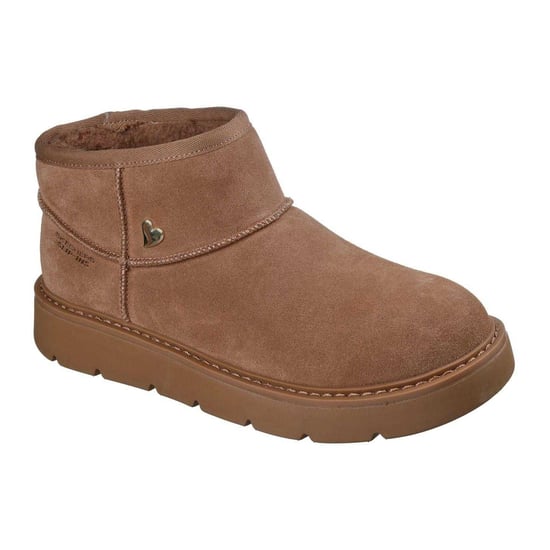 Skechers Womens/Ladies Cozy Suede Slip-In Ankle Boots (Chestnut) - Image 5