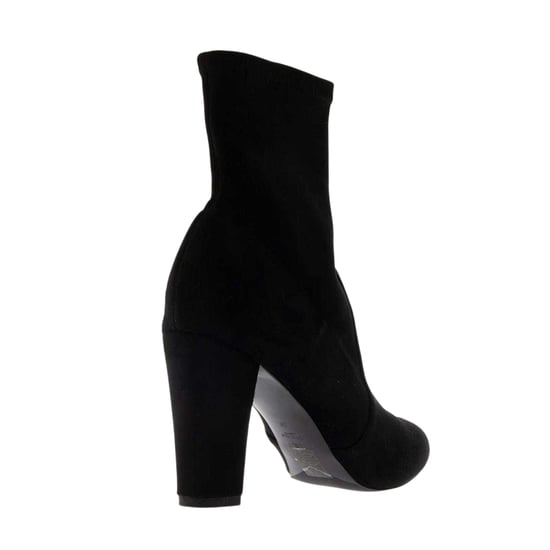 Dune London Oty suède enkellaarsjes voor dames (Zwart) - Image 2