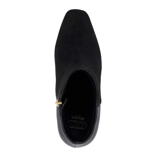 Dune London Dames Orietta Two Tone Leren Enkellaarsjes (Zwart) - Image 4