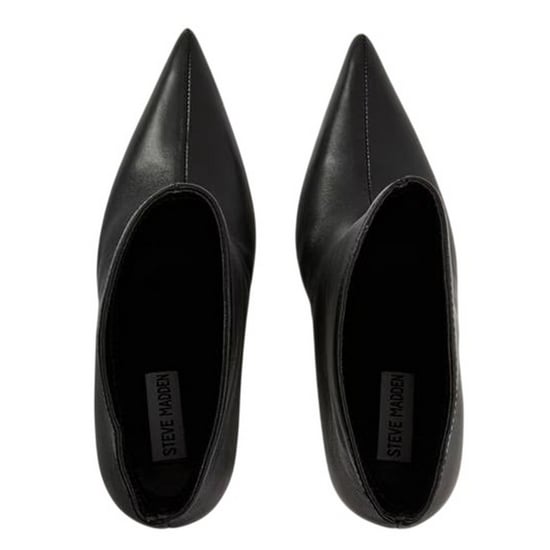 Steve Madden Leren enkellaarsjes met naaldhak voor dames (Zwart) - Image 3