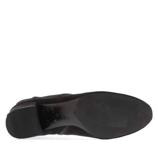 Dune London Dames Prisha Suede Enkellaarsjes (Zwart) - Image 4