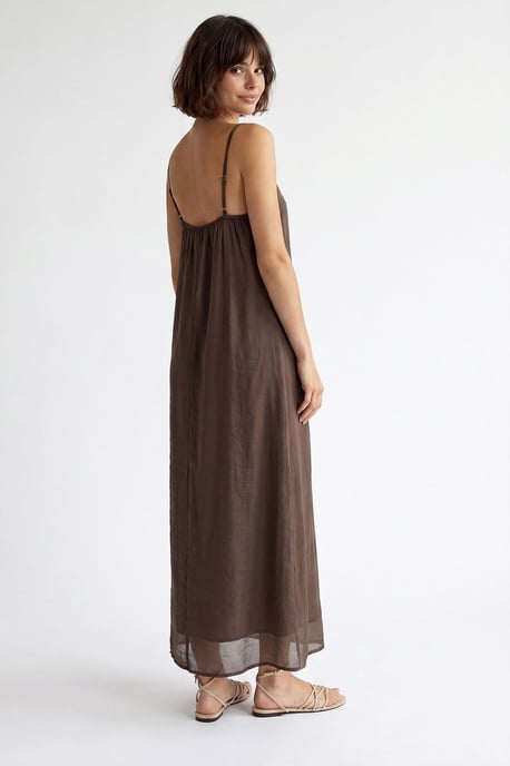 Sleeveless A-line Maxi Dress - Image 5