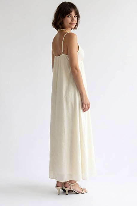 Sleeveless A-line Maxi Dress - Image 5
