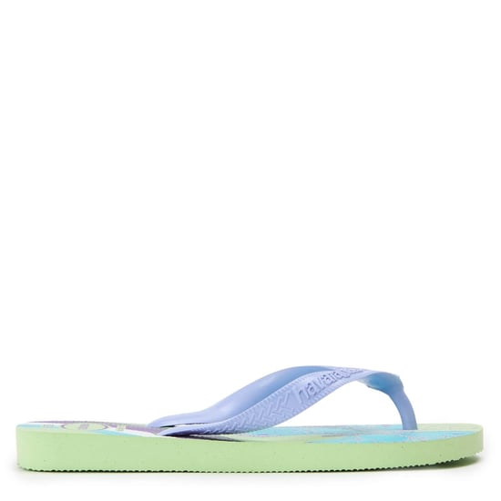 Boys Havaianas Fantasy Graphic Print Thong Toe Flip Flops in Multi - Image 1