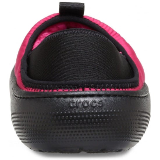 Boys Crocs Classic Shuv Clogs Flats in Dragon Fruit - Image 3