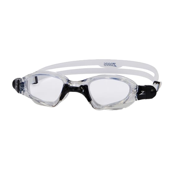 Zoggs Unisex Adult Spectra Swimming Goggles (Clear/Black) - Image 1