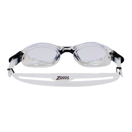 Zoggs Unisex Adult Spectra Swimming Goggles (Clear/Black) - Image 2