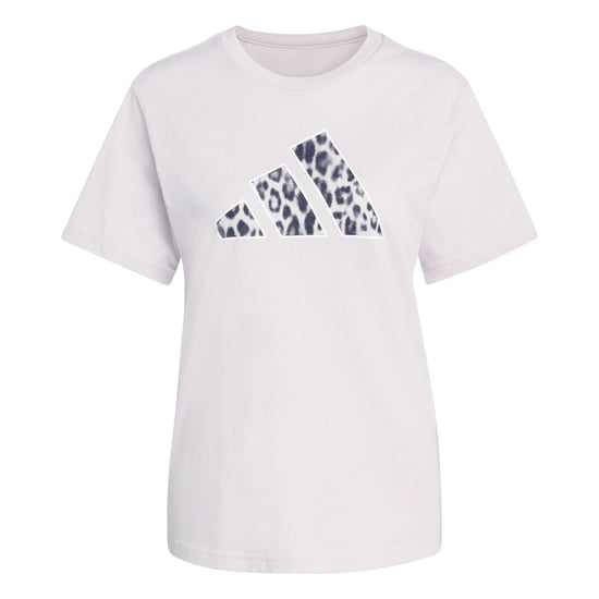 Women's adidas Animal T in Ice Purple - Image 1