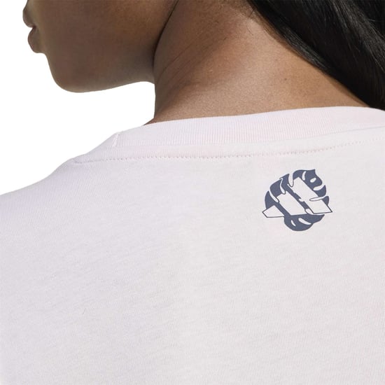 Women's adidas Animal T in Ice Purple - Image 5