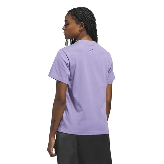 Women's adidas W Sc Cursive in Magic Lilac - Image 3