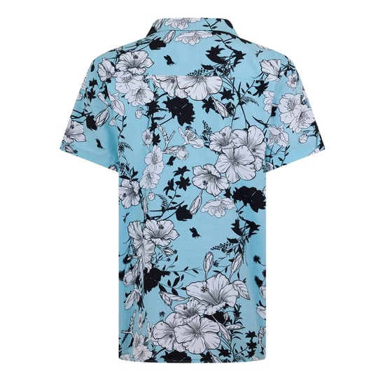 Bench Heren Gebloemd Relaxed Fit Overhemd (Sky) - Image 2
