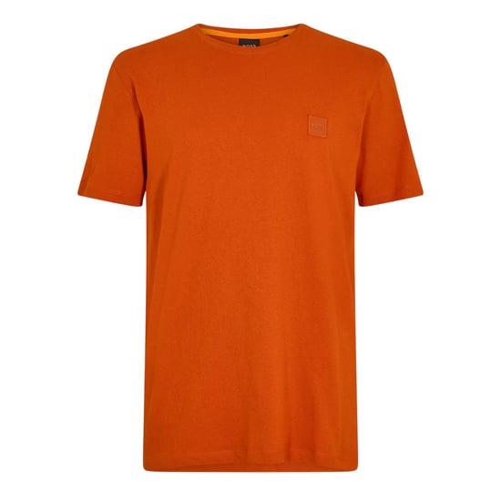 Boss Mens Orange Premium Cotton T-Shirt (Orange) - Image 2