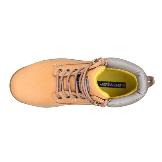 Dunlop Dames/Dames Nubuck veiligheidslaarzen met stalen neus (Honing) - Image 3