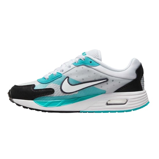 Nike Childrens/Kids Air Max Leather Lace Up Trainers (White/Blue) - Image 3
