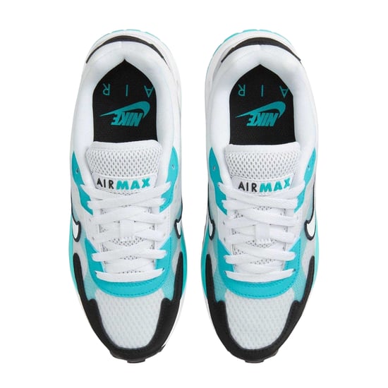 Nike Childrens/Kids Air Max Leather Lace Up Trainers (White/Blue) - Image 4