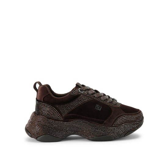 KG Kurt Geiger Velvet Lust Sneakers - Image 1