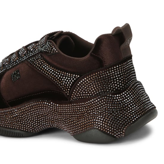 KG Kurt Geiger Velvet Lust Sneakers - Image 3