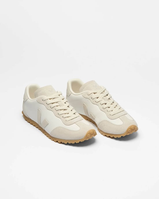 Trainers in Cream - Image 1