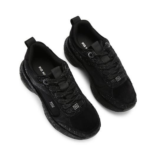 KG Kurt Geiger Velvet Lust Sneakers - Image 2