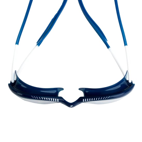 Zoggs Unisex Tiger SNR zwembril voor volwassenen (Blauw/wit/helder) - Image 3