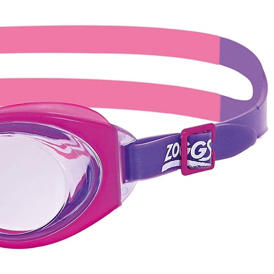 Zoggs Childrens/Kids Little Ripper Swimming Goggles (Pink/Purple) - Image 3