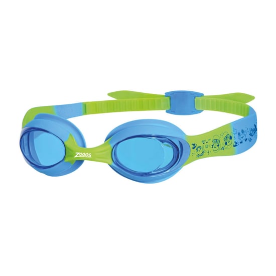 Zoggs Childrens/Kids Little Twist Swimming Goggles (Blue/Green) - Image 1