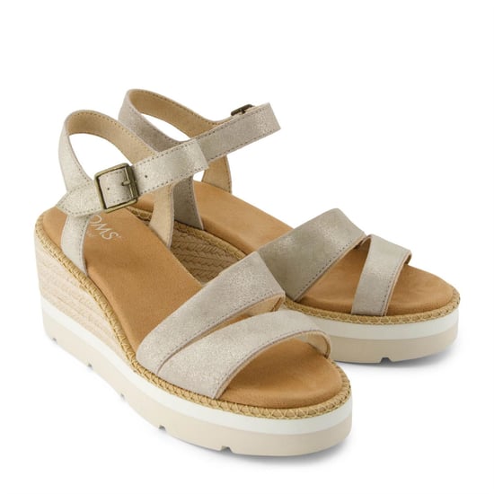 Women's Toms Darya Wedge San in Silver - Image 2