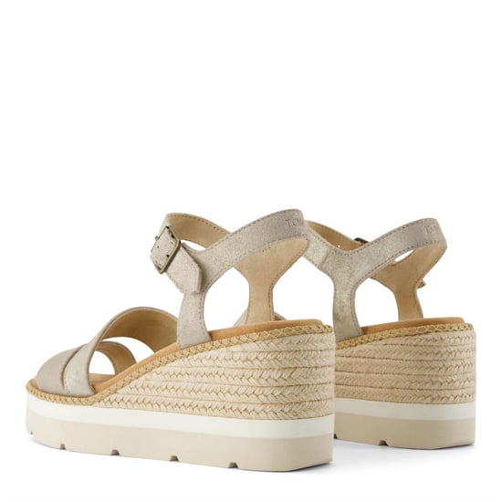 Women's Toms Darya Wedge San in Silver - Image 3