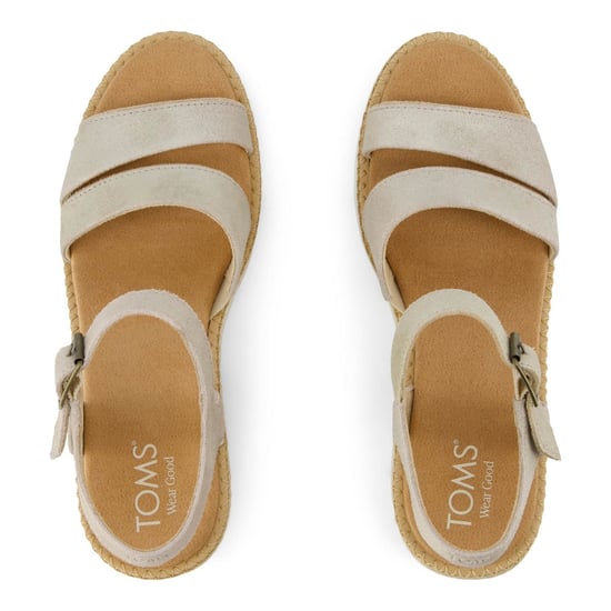 Women's Toms Darya Wedge San in Silver - Image 6